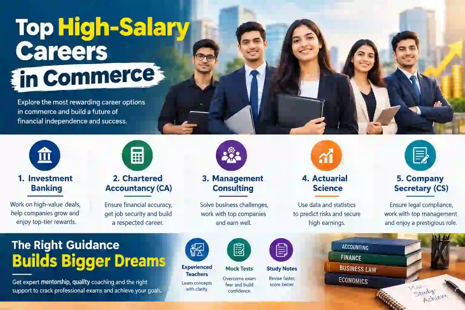 Top High-Salary Careers in Commerce